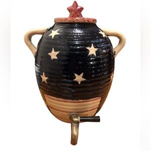 American Pottery 1 1/2 Gallon Beverage Dispenser
